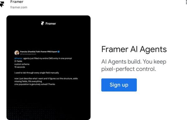 Framer: 
