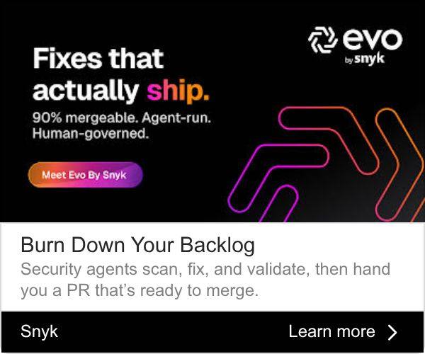 Snyk Google ad: