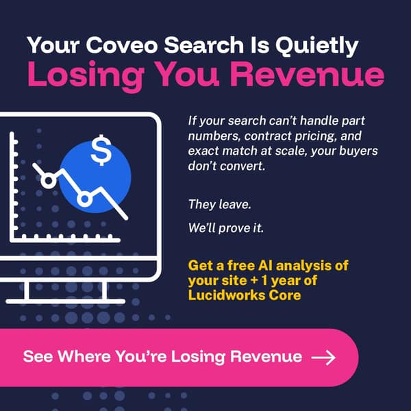 Lucidworks LinkedIn ad: