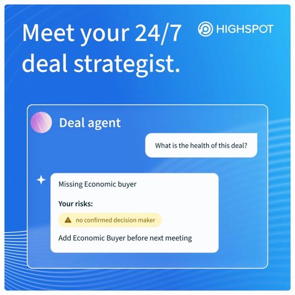 Highspot LinkedIn ad: 