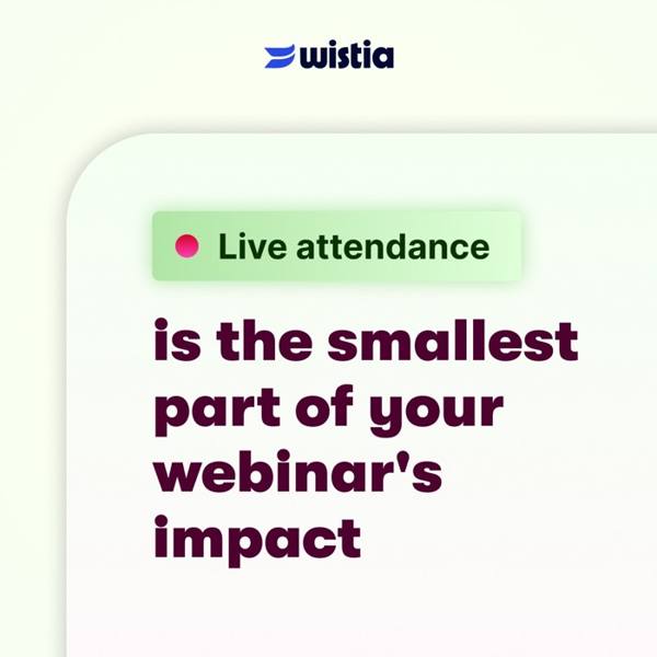 Wistia LinkedIn ad: