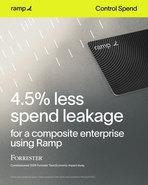 Ramp LinkedIn ad: 