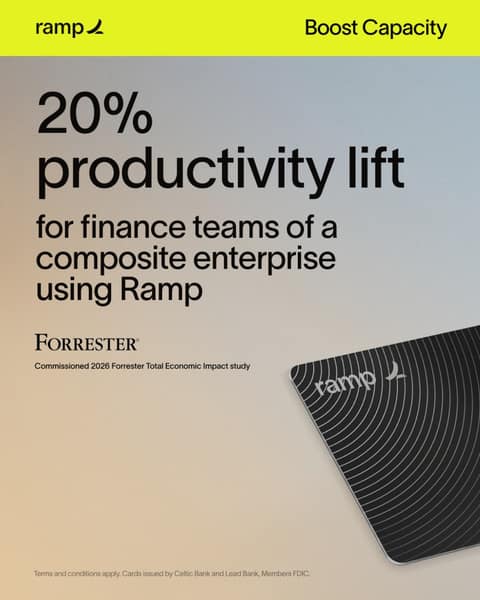 Ramp LinkedIn ad: 