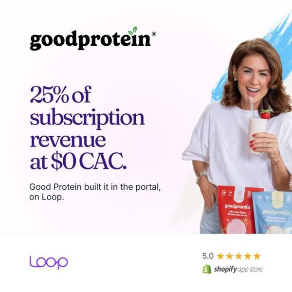 Loop Subscriptions LinkedIn ad: