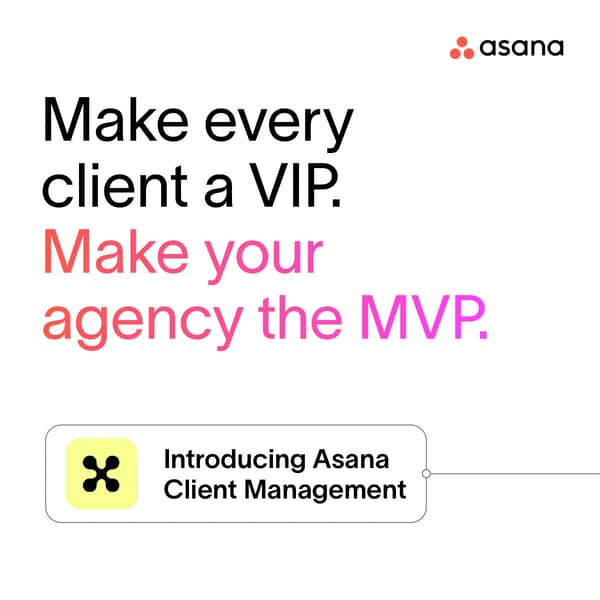 Asana LinkedIn ad: Ready to boost your agency’s productivity?