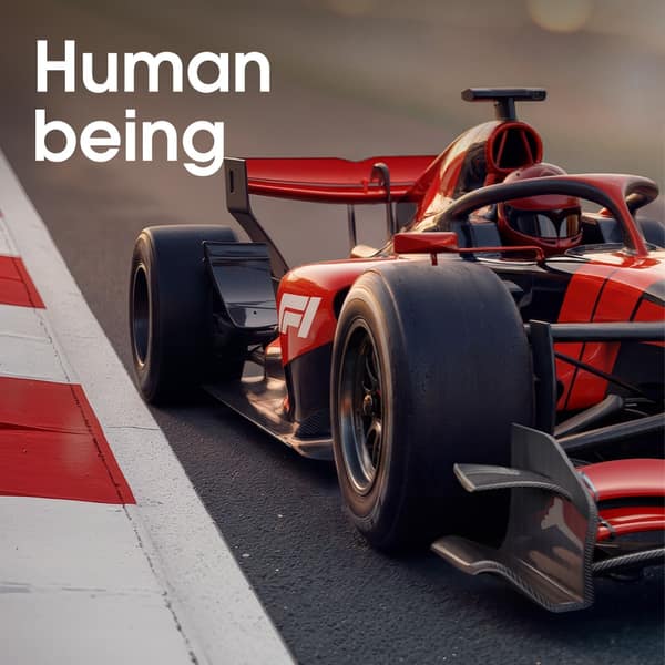 Salesforce LinkedIn ad: Formula 1 isn’t waiting for the future of work to arrive. It’s in the driver’s seat of the agentic revolution.