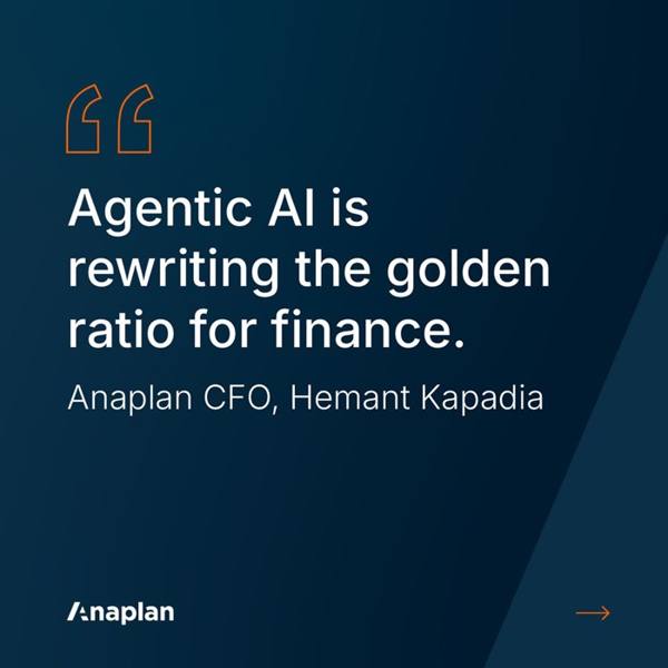 Anaplan LinkedIn ad: