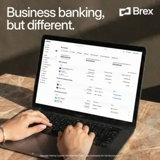 Brex Meta ad: Get started in minutes