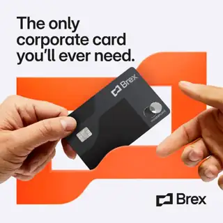 Brex Meta ad: Get started today for free.