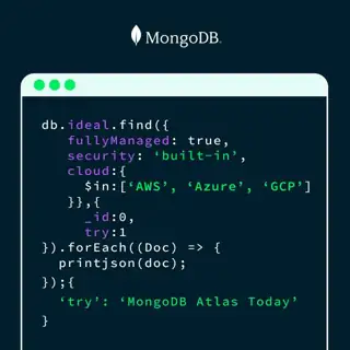 MongoDB Meta ad: MongoDB Atlas runs apps anywhere