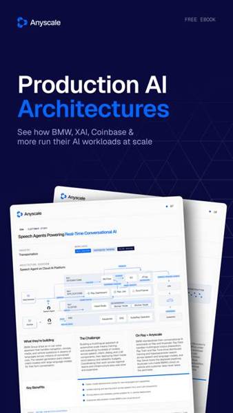 Anyscale Meta ad: Production AI with Anyscale