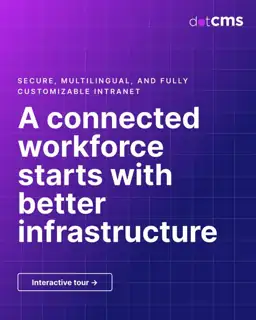 dotCMS Meta ad: Headless, multi-site CMS powering compliance-led industries.