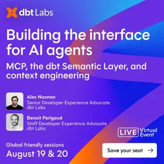 dbt Labs Meta ad: Make Your Data Agent-Ready