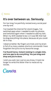 Canva Meta ad: 