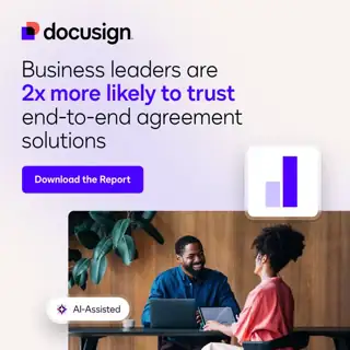 Docusign Meta ad: Download the Free Report