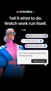 monday.com Meta ad: 