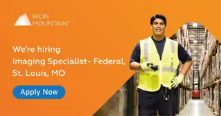 Iron Mountain Meta ad: Apply Now