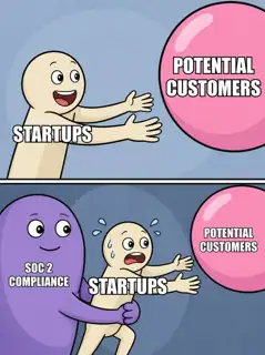 Scytale Meta ad: Startups, if you want to close bigger deals, you need SOC 2. But it's hard to know where to start, how to do it, and find someone on your team to take it on as additional workload. If you need SOC 2 fast, outsource it to the experts. We have the software and experts to get you compliant, and keep you compliant. Making closing business that little bit easier.
