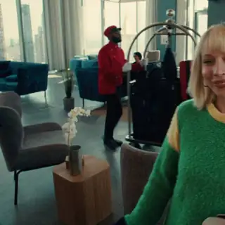 Brex Meta ad: Expensed the minibar.