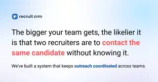 Recruit CRM Meta ad: Book a demo with Recruit CRM