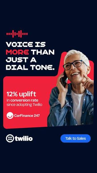 Twilio Meta ad: