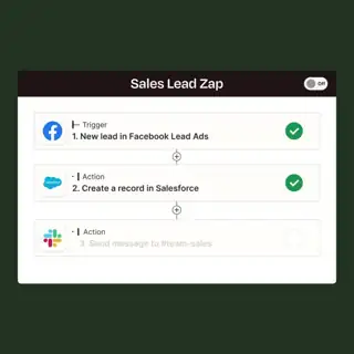 Zapier Meta ad: Flexible (several images)