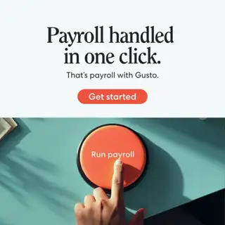 Gusto Meta ad: Click. Paid. Done.