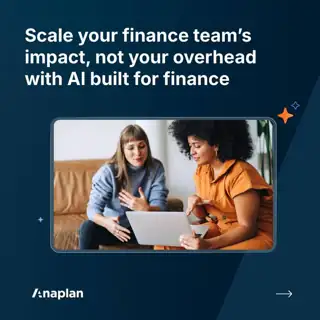 Anaplan Meta ad: Anaplan