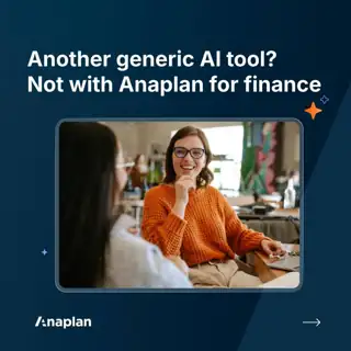 Anaplan Meta ad: Anaplan