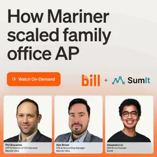 BILL Meta ad: How Mariner modernized family office operations.