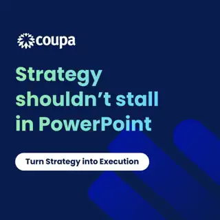 Coupa Meta ad: Move Beyond Static Planning