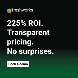 Freshworks Meta ad: Enterprise features at SMB-friendly prices