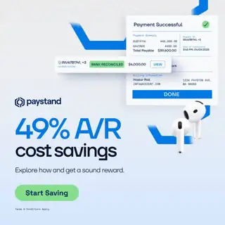 Paystand Meta ad: Free AirPods When You Demo Paystand