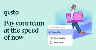 Gusto Meta ad: Fix it today, not next payday