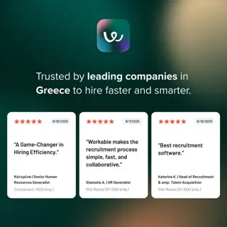Workable Meta ad: The hiring platform trusted by Greek businesses