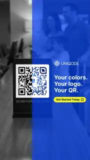 Uniqode Meta ad: Make your QR unmistakably yours