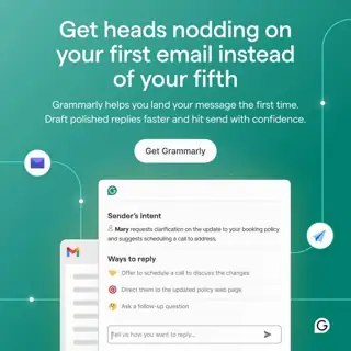 Grammarly Meta ad: Flexible (several images)