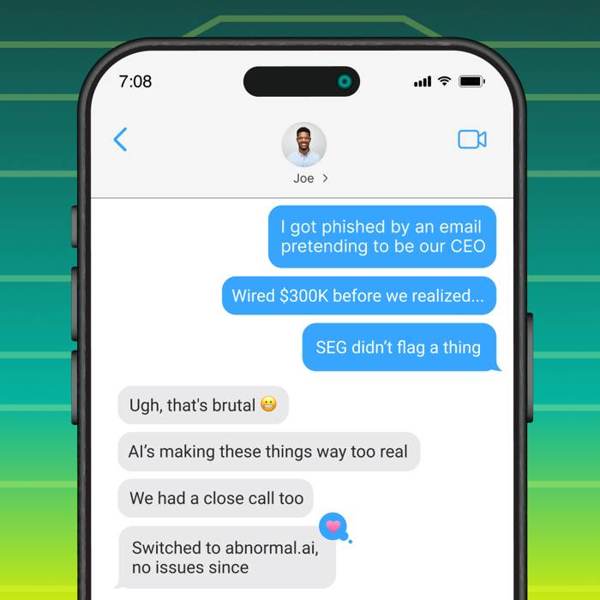 Abnormal AI Meta ad: Get protected in minutes