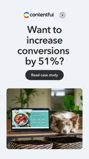 Contentful Meta ad: