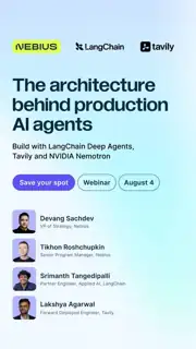 Nebius Meta ad: Most teams can build an AI agent. Fewer can deploy one in production.