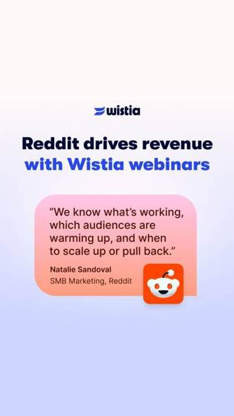 Wistia Meta ad: