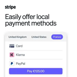 Stripe Meta ad: Accept payments now