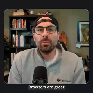 1Password Meta ad: Flexible (several images)