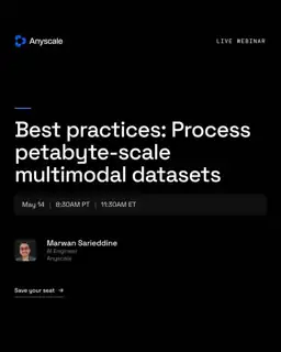 Anyscale Meta ad: Flexible (several images)