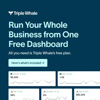 Triple Whale Meta ad: Triple Whale