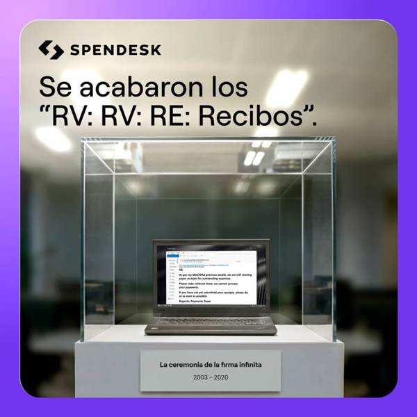 Spendesk Meta ad: Deja atrás los métodos de siempre.