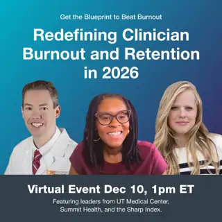 PerfectServe Meta ad: Burnout isn't just a wellness issue. For hospitals, it’s an operational crisis.