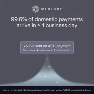 Mercury Meta ad: Move money at the pace of your business