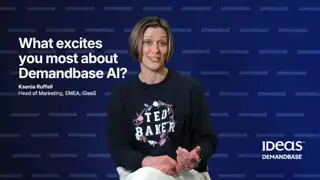 Demandbase Meta ad: Scale B2B Growth: IDeaS + Demandbase