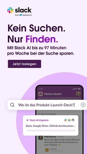 Slack Meta ad: